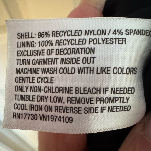 Wild Fable Black Lace Halter Top with White Bow - Picture 4 of 6